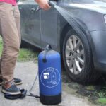 Ducha portatil con bomba de pie_1